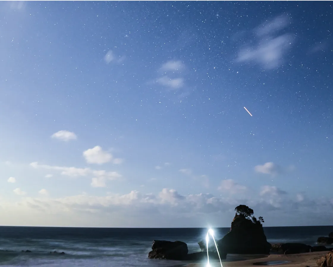 宙と青 宇宙×自然コース